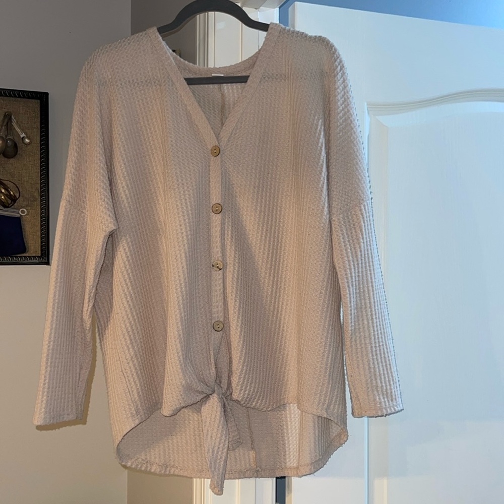 Waffle Knits Top